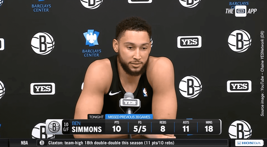 Ben Simmons - Youtube - Chaine YESNetwork