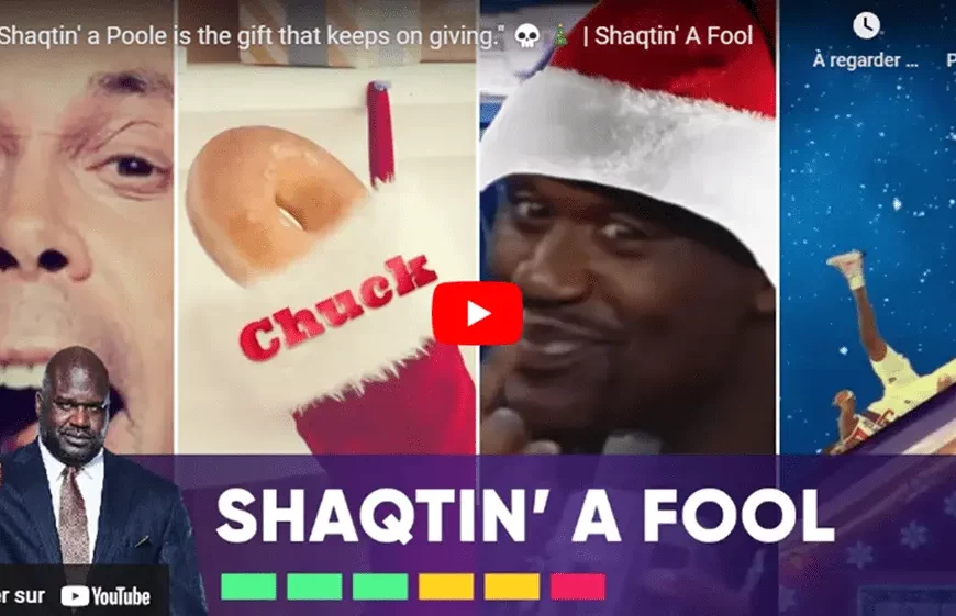 ShaqtinAFool Décembre 2023 - Youtube - Chaine Nba on Tnt