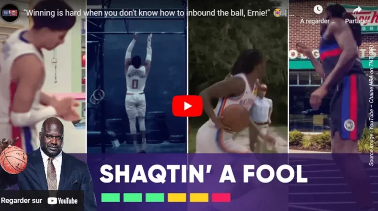 ShaqtinAFool Janvier 2024 - Youtube - Chaine Nba on Tnt