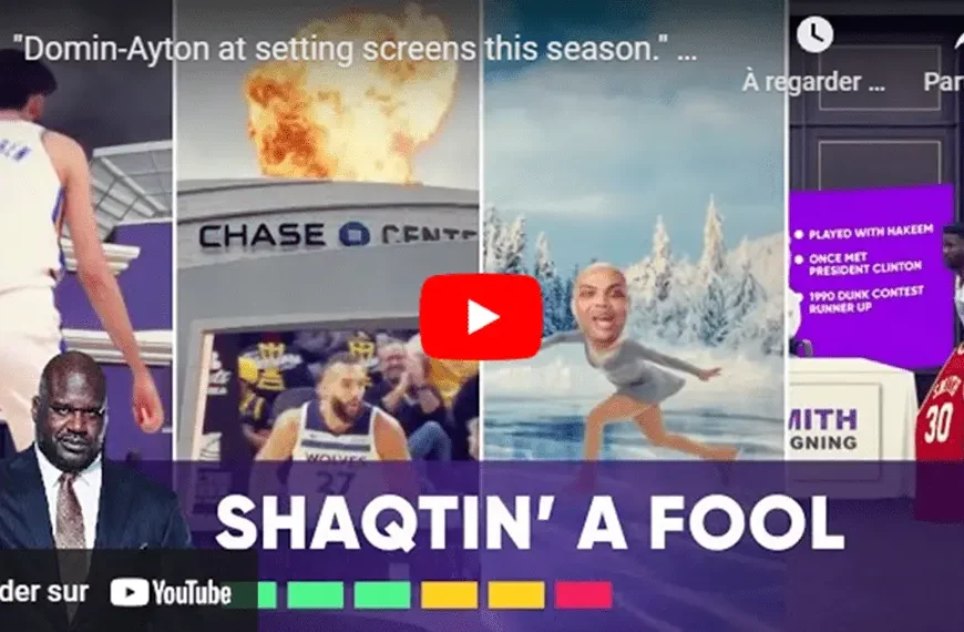 ShaqtinAFool Novembre 2023 - Youtube - Chaine Nba on Tnt