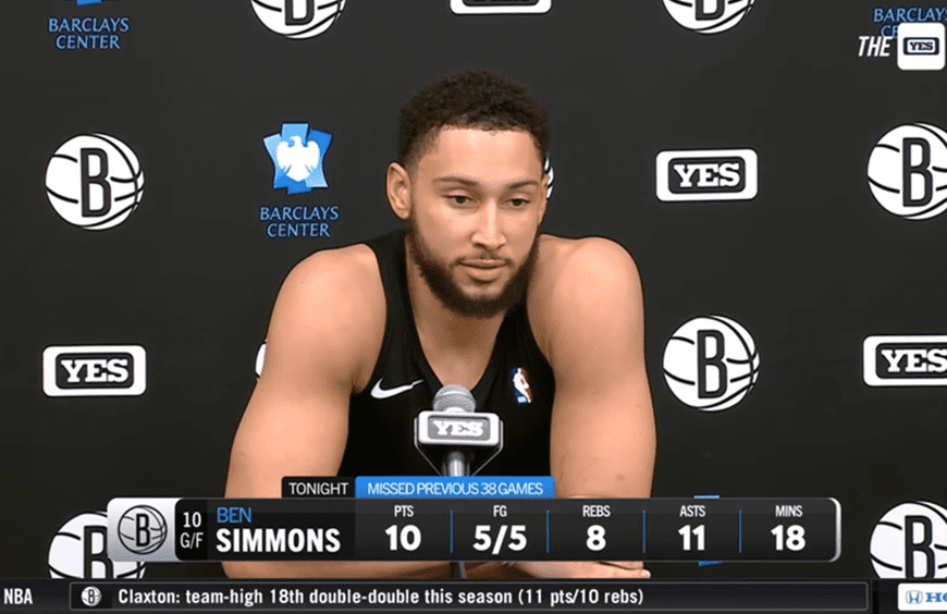 Ben Simmons - Youtube - Chaine YESNetwork