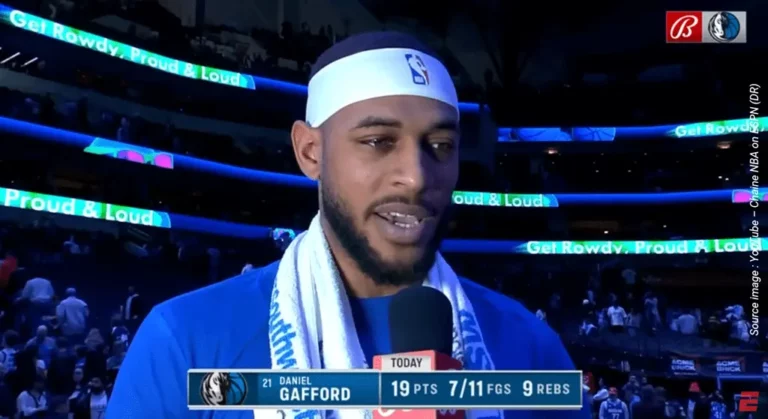 Daniel Gafford - YouTube - Chaine NBA on ESPN (DR)