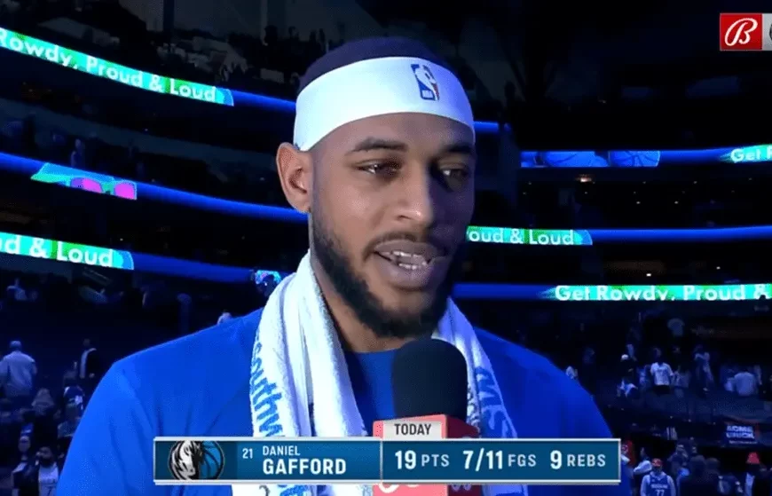 Daniel Gafford - YouTube - Chaine NBA on ESPN (DR)