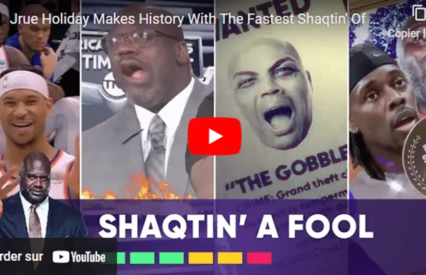 ShaqtinAFool Février 2024 - Youtube - Chaine Nba on Tnt