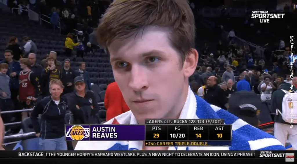 Austin Reaves - Triple Double - 26 03 2024 - YouTube - Chaine Beeenbean DR