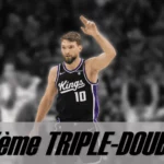 Domantas Sabonis - 25ème triple double - Le 25 03 2024 - Version Actubasket.com