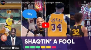 ShaqtinAFool mars 2024 - Youtube - Chaine Nba on Tnt (DR)