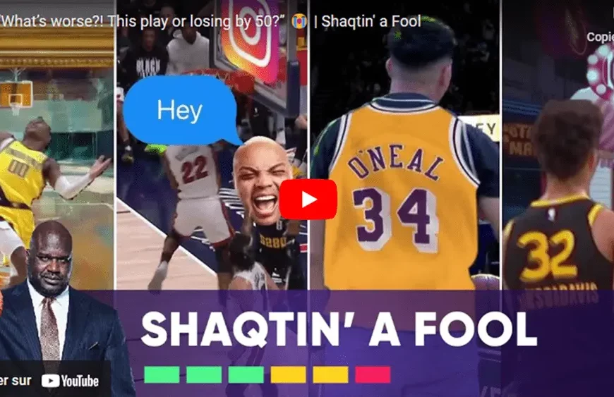 ShaqtinAFool mars 2024 - Youtube - Chaine Nba on Tnt (DR)