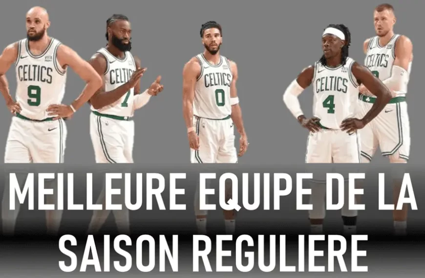 Boston Celtics - Meilleure équipe de la Saison Régulière 2023-2024 - Version Actubasket.com