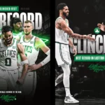 Boston Celtics qualifié pour les Playoffs - X Twitter - Compte Boston Celtics (DR)