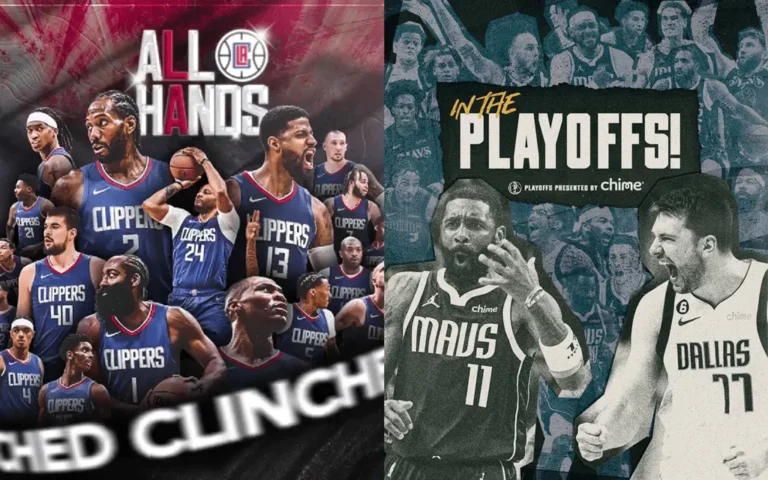 Clippers & Mavs Clinched - 09 04 2024 - X Twitter (DR)