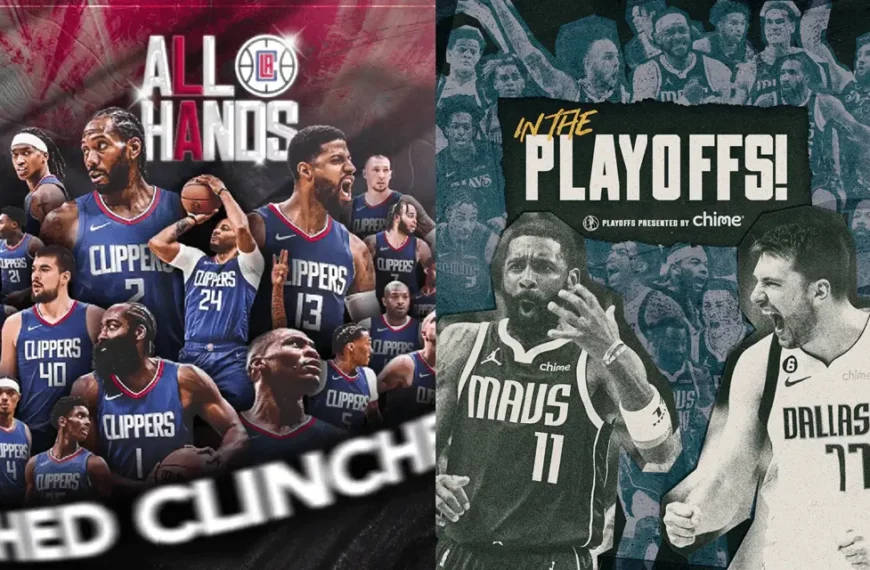 Clippers & Mavs Clinched - 09 04 2024 - X Twitter (DR)