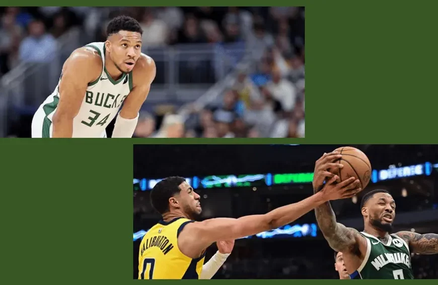 GIannis Antetokounmpo & Damian Lillard - X Twitter - Compte Eric Nehm (DR)