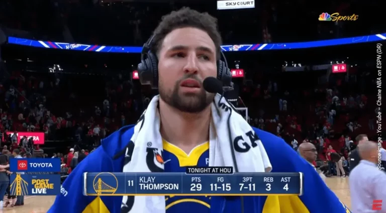 Klay Thompson - YouTube - Chaine NBA on ESPN (DR)