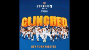 Knicks Clinched - X-Twitter (DR)