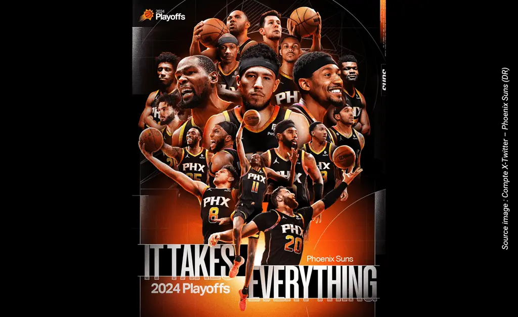 Phoenix Suns Clinched 2023 2024 - Compte X-Twitter Phoenix Suns DR