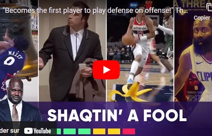 Shaqtin' A Fool - Avril 2024 - YouTube - Chaine NBA on TNT ( DR)