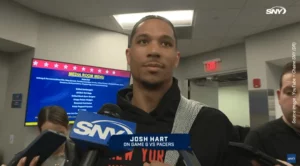 Josh Hart - YouTube - Chaine SNY (DR)