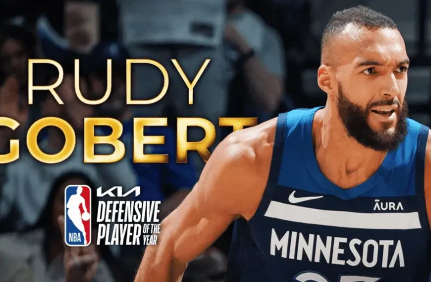 Rudy Gobert - Defensive Player Of the Year 2023 2024 - NBA.com (DR)