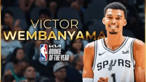 Victor Wembanyama - Rookie Of the Year 2023 2024 - NBA.com (DR)