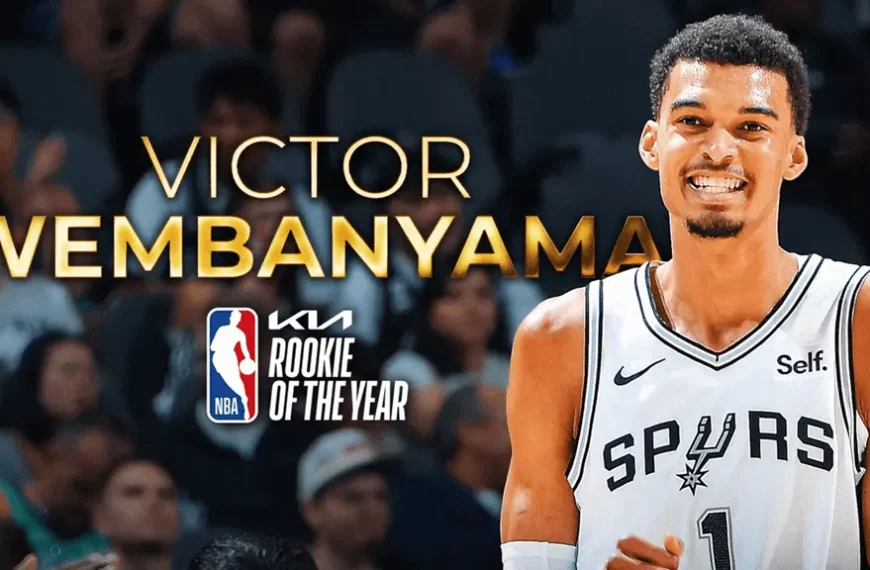 Victor Wembanyama - Rookie Of the Year 2023 2024 - NBA.com (DR)