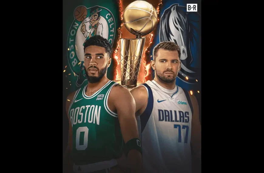 Boston Celtics vs Dallas Mavericks - X Twitter - Compte Bleacher Report (DR)