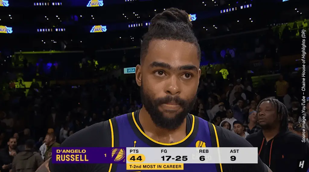 DAngelo Russell - YouTube - Chaine House of Highlights DR