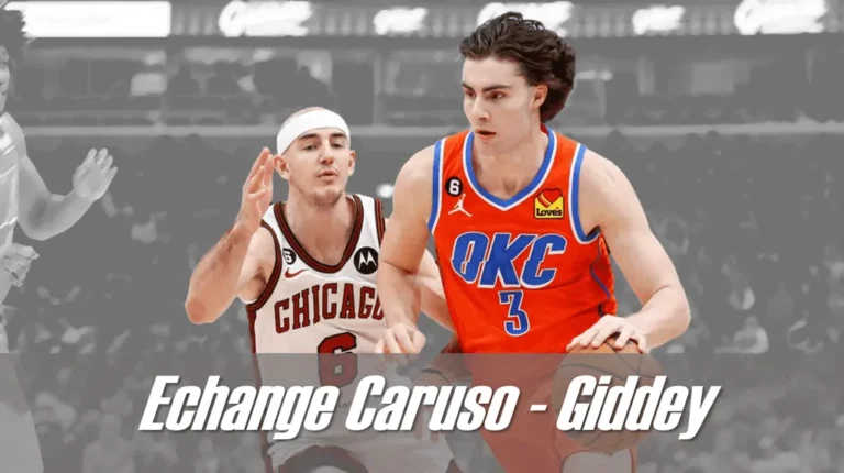 Echange Caruso contre Giddey - Version Actubasket.com