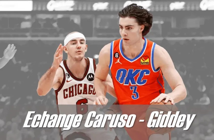 Echange Caruso contre Giddey - Version Actubasket.com