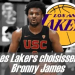 Les Lakers choisissent Bronny James - Version Actubasket.com