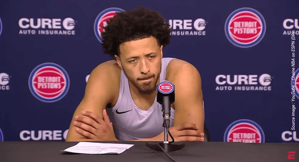 Cade Cunningham - YouTube - Chaine Detroit Pistons DR