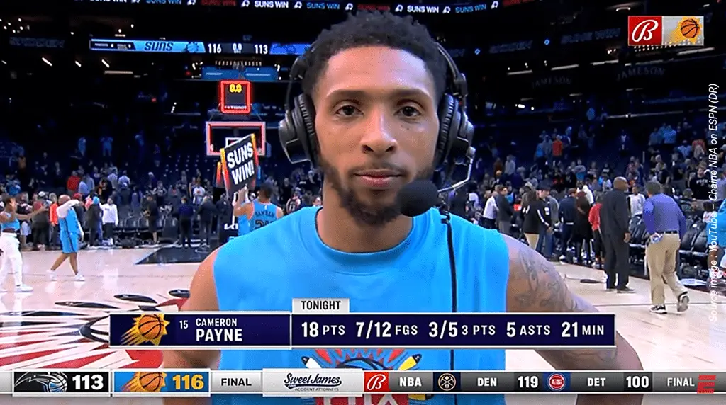 Cameron Payne - YouTube - Chaine NBA on ESPN DR