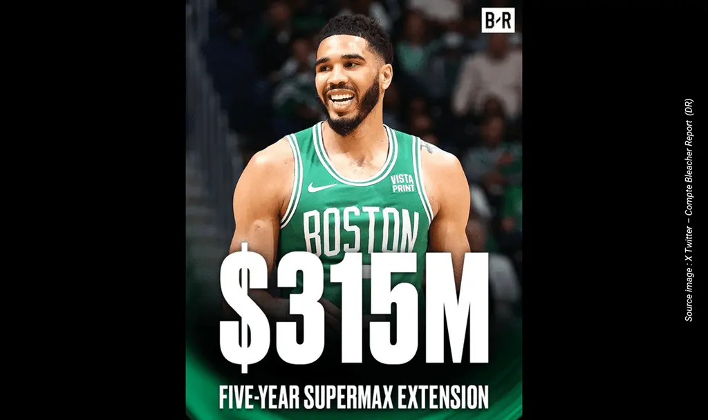 Jayson Tatum - X Twitter - Compte Bleacher Report DR