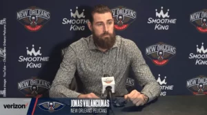 Jonas Valanciunas - YouTube - Chaine New Orleans Pelicans (DR)