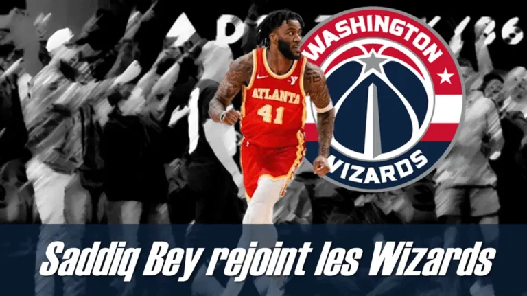 Saddiq Bey rejoint les Wizards - Version Actubasket.com