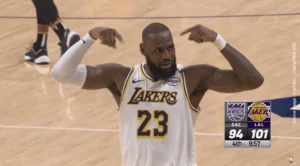 Lebron James - Run 21-0 - Lakers vs Kings - YouTube - Chaine NBA (DR)