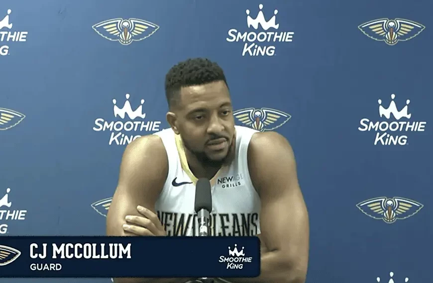 CJ McCollum - YouTube - Chaine New Orleans Pelicans (DR)