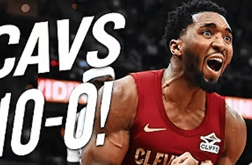 Les Cavs 10-0 - YouTube - Chaine NBA (DR)