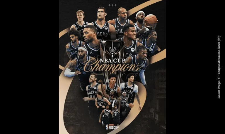 Milwaukee Bucks - NBA Cup Champions - X - Compte Milwaukee Bucks (DR)