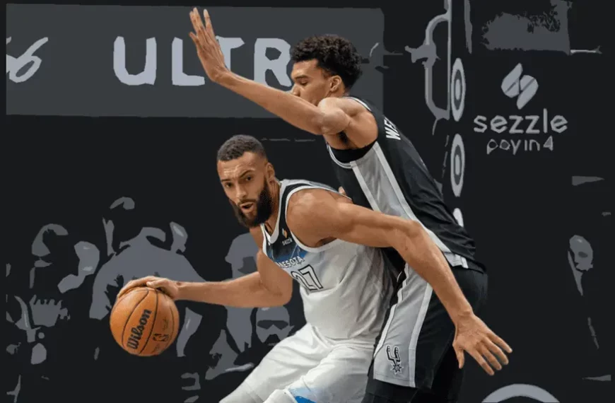 Victor Wembanyama Rudy Gobert - Version Actubasket.com.webp