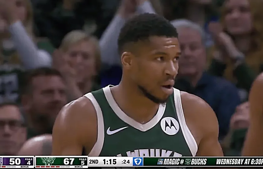 Giannis Antetokounmpo - YouTube - Chaine Milwaukee Bucks (DR)