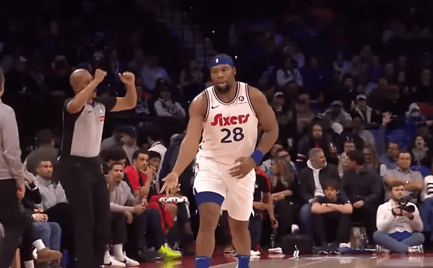 Guerschon Yabusele - YouTube - Chaine Philadelphia 76ers (DR)