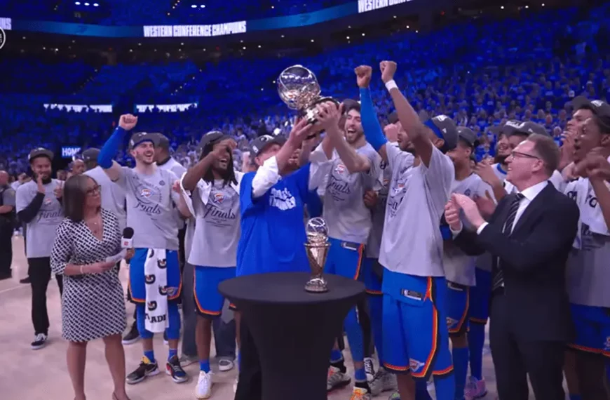 Le Thunde d'OKC champion de la Conférence Ouest - YouTube - Chaine NBA (DR)