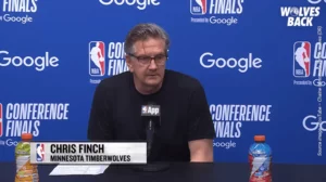 Chris Finch - YouTube - Chaine Minnesota Timberwolves (DR)
