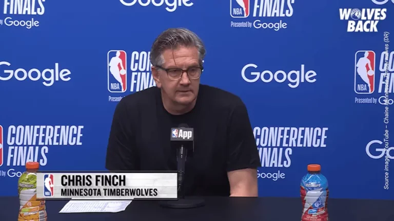 Chris Finch - YouTube - Chaine Minnesota Timberwolves (DR)