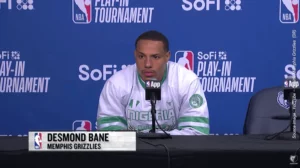 Desmond Bane - Youtube - Chaine Memphis Grizzlies (DR)