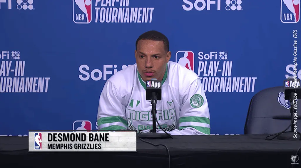 Desmond Bane - Youtube - Chaine Memphis Grizzlies DR