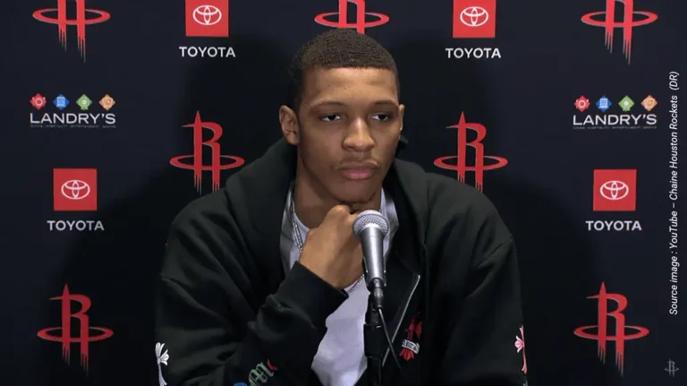 Jabari Smith Jr - YouTube - Chaine Houston Rockets (DR)