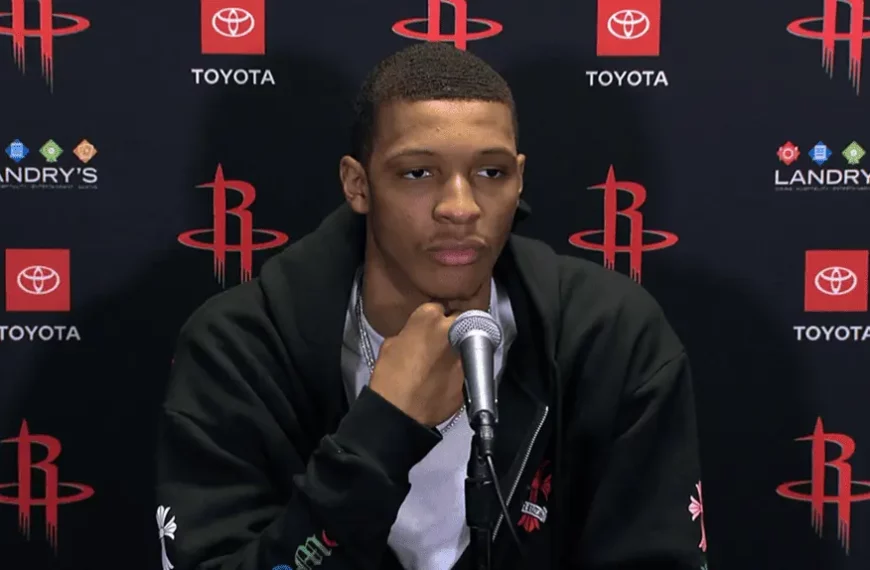 Jabari Smith Jr - YouTube - Chaine Houston Rockets (DR)