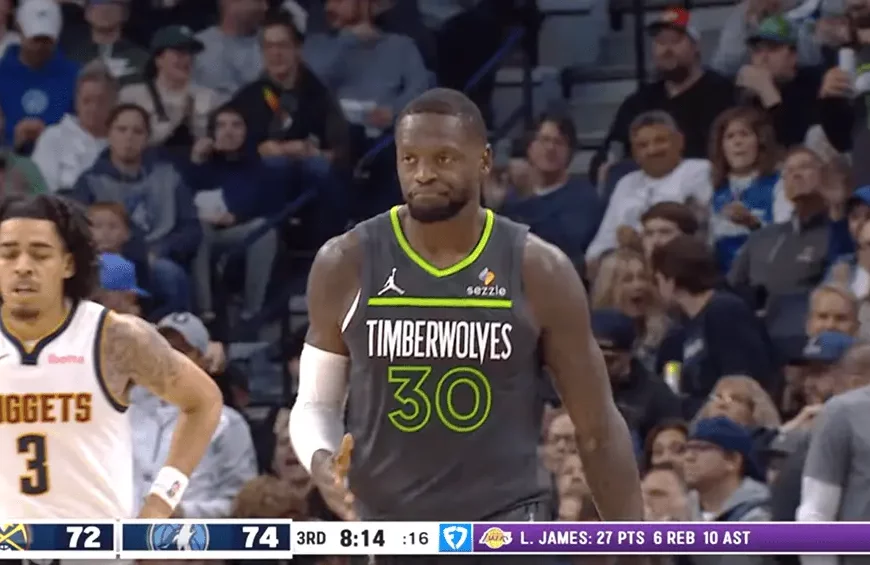 Julius Randle - YouTube - Chaine Minnesota Timberwolves (DR)